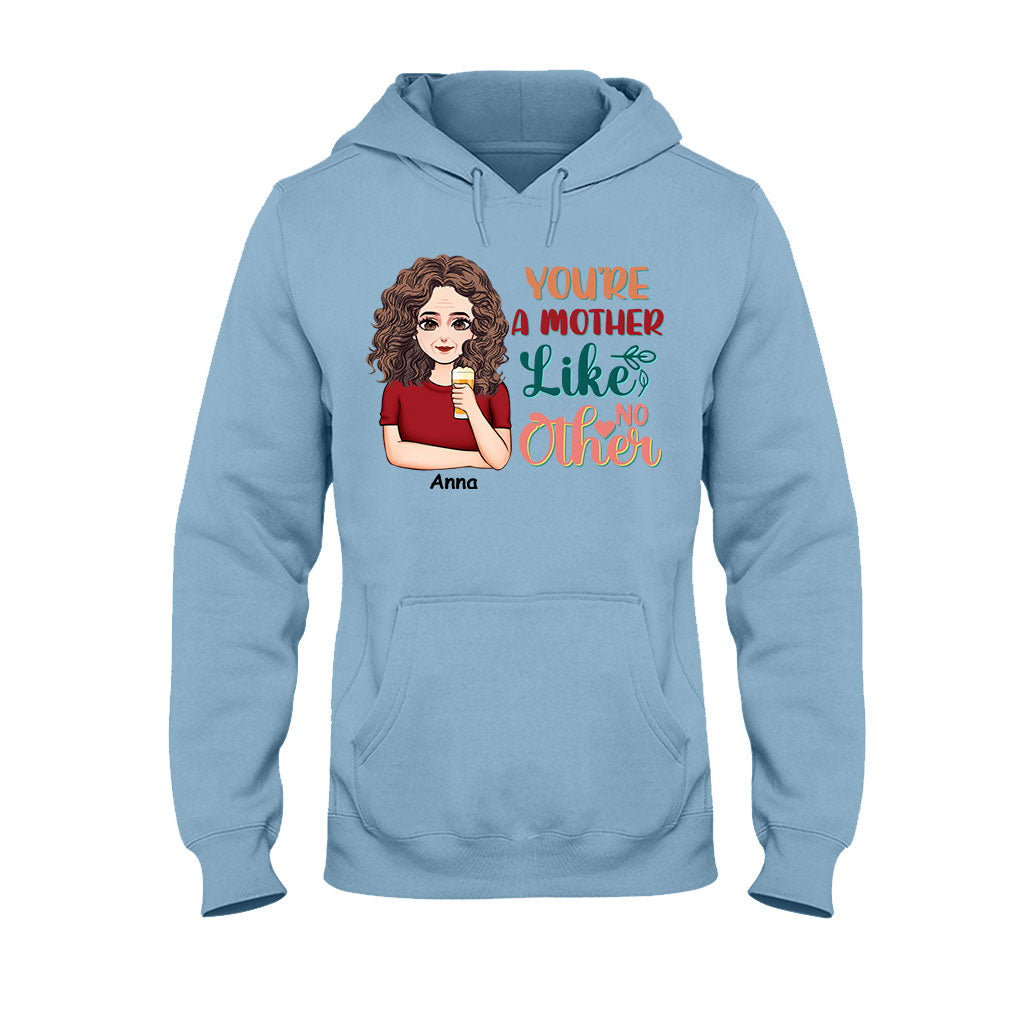 Du bist eine Mutter wie keine andere – Personalisiertes Muttertags-T-Shirt und Hoodie