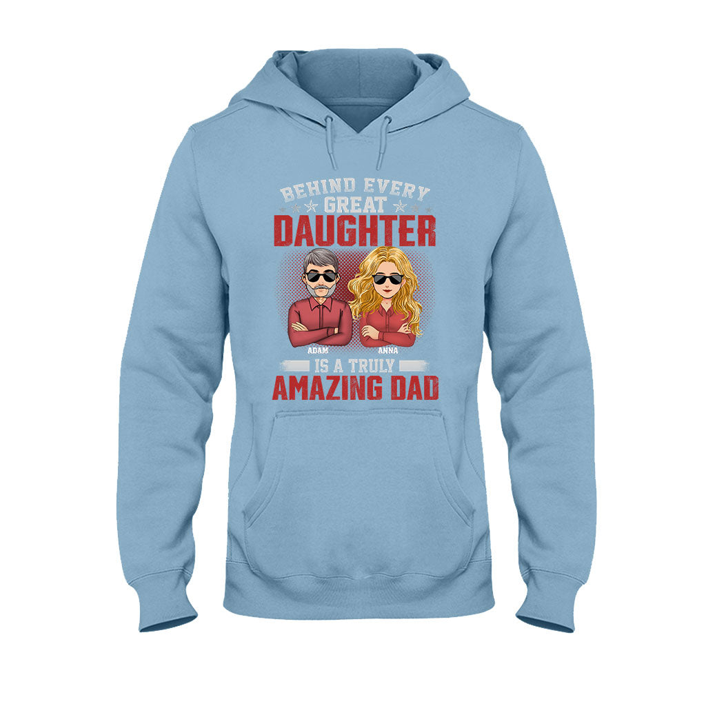 Ein wirklich großartiger Papa – Personalisiertes Vatertags-T-Shirt und Hoodie