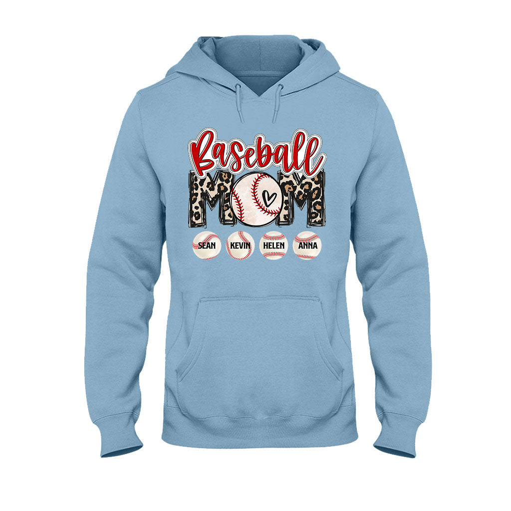 Baseball-Mama – Personalisiertes Baseball-T-Shirt und Hoodie