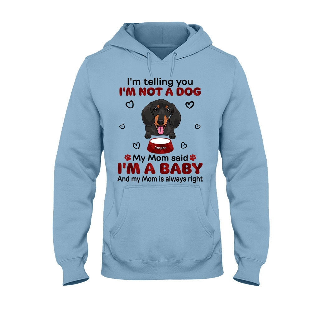 Ich sag's dir – personalisiertes Hunde-T-Shirt und Hoodie