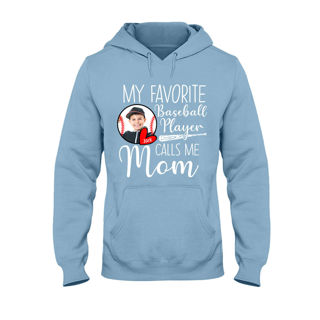 Mein Lieblingsspieler ruft mich an – personalisiertes Baseball-T-Shirt und Hoodie
