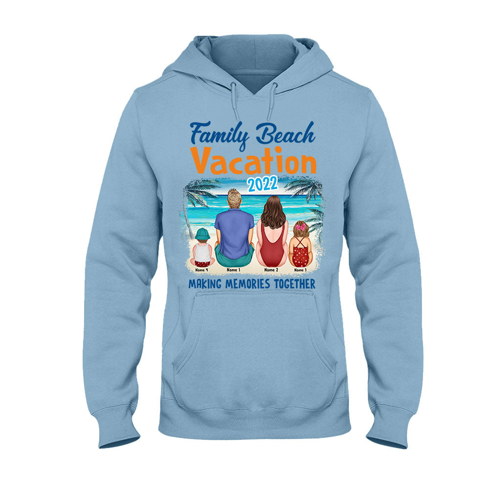 Family Beach Vacation - Personalized Sea Lover T-shirt and Hoodie
