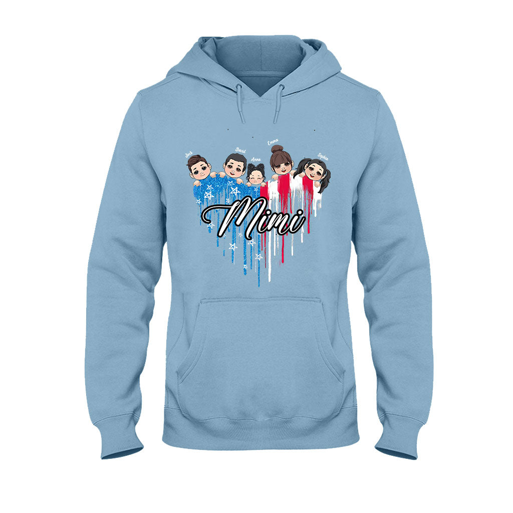 Die beste Oma der Welt – Geschenk für Oma, Mama, Papa, Opa, Tante, Onkel – Personalisiertes T-Shirt und Hoodie