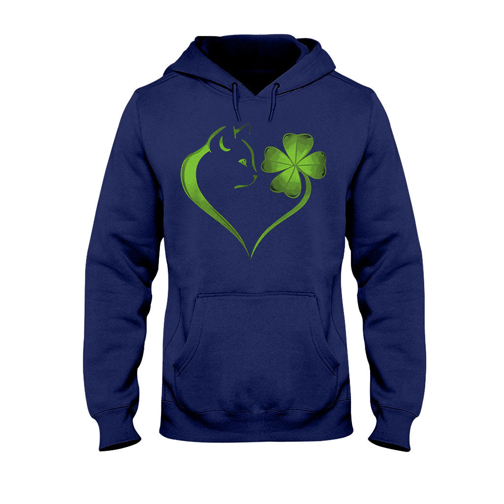 Cat Heart Irish - T-Shirt und Hoodie 0119