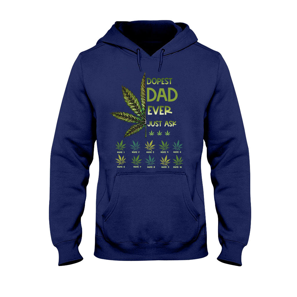 Der coolste Papa aller Zeiten – Geschenk für Papa, Oma, Opa, Mama, Onkel, Tante, Bruder, Schwester – Personalisiertes T-Shirt und Hoodie