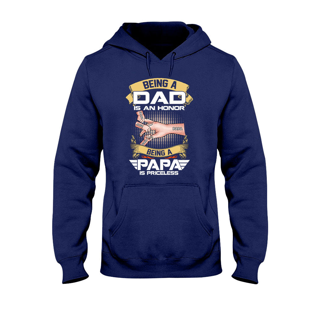 Priceless Papa - Personalized Grandpa T-shirt and Hoodie