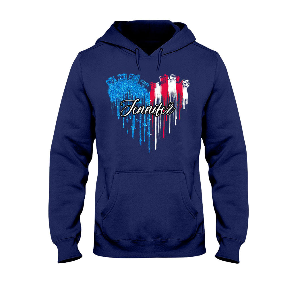 Fotografie lieben – Personalisiertes Fotografie-T-Shirt und Hoodie