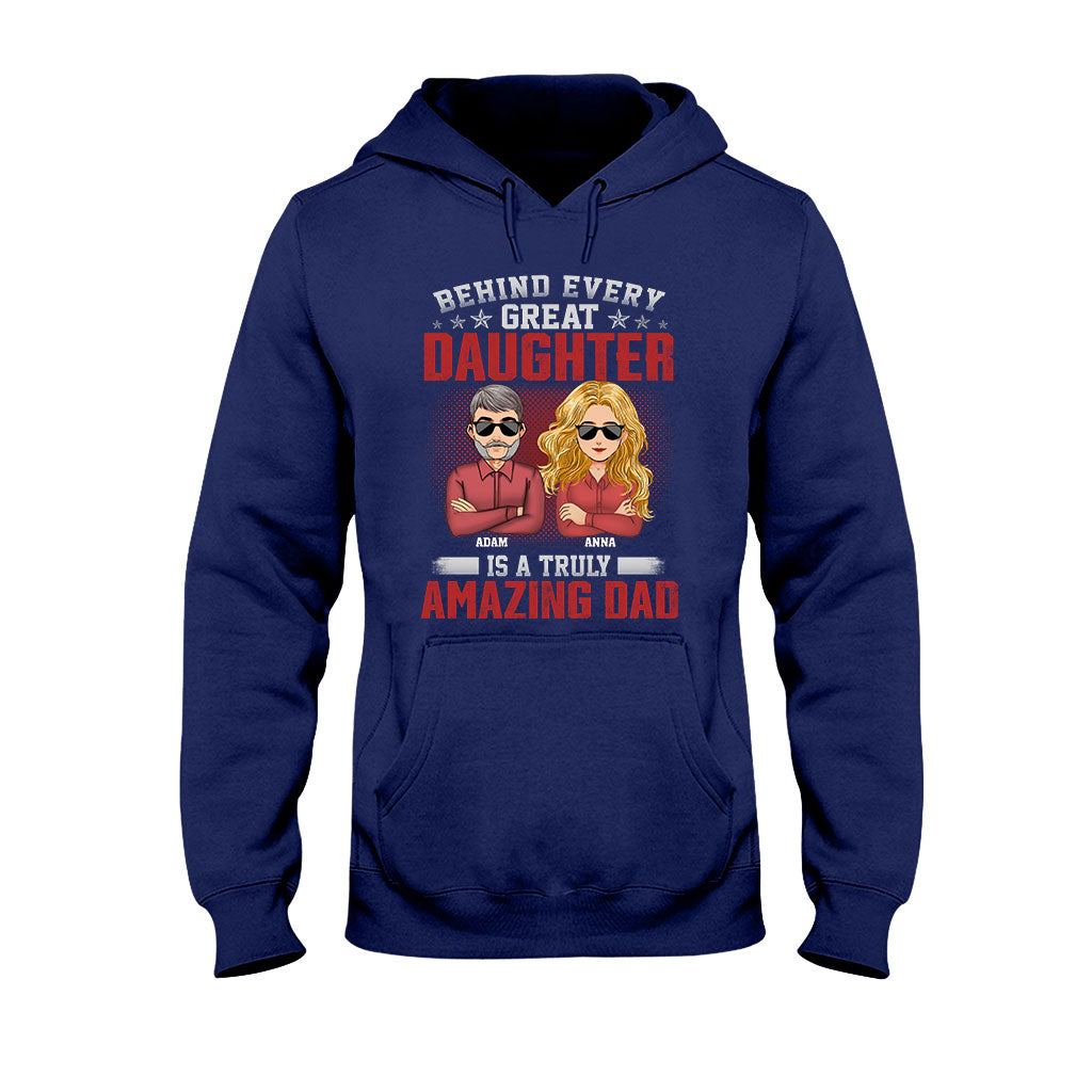Ein wirklich großartiger Papa – Personalisiertes Vatertags-T-Shirt und Hoodie