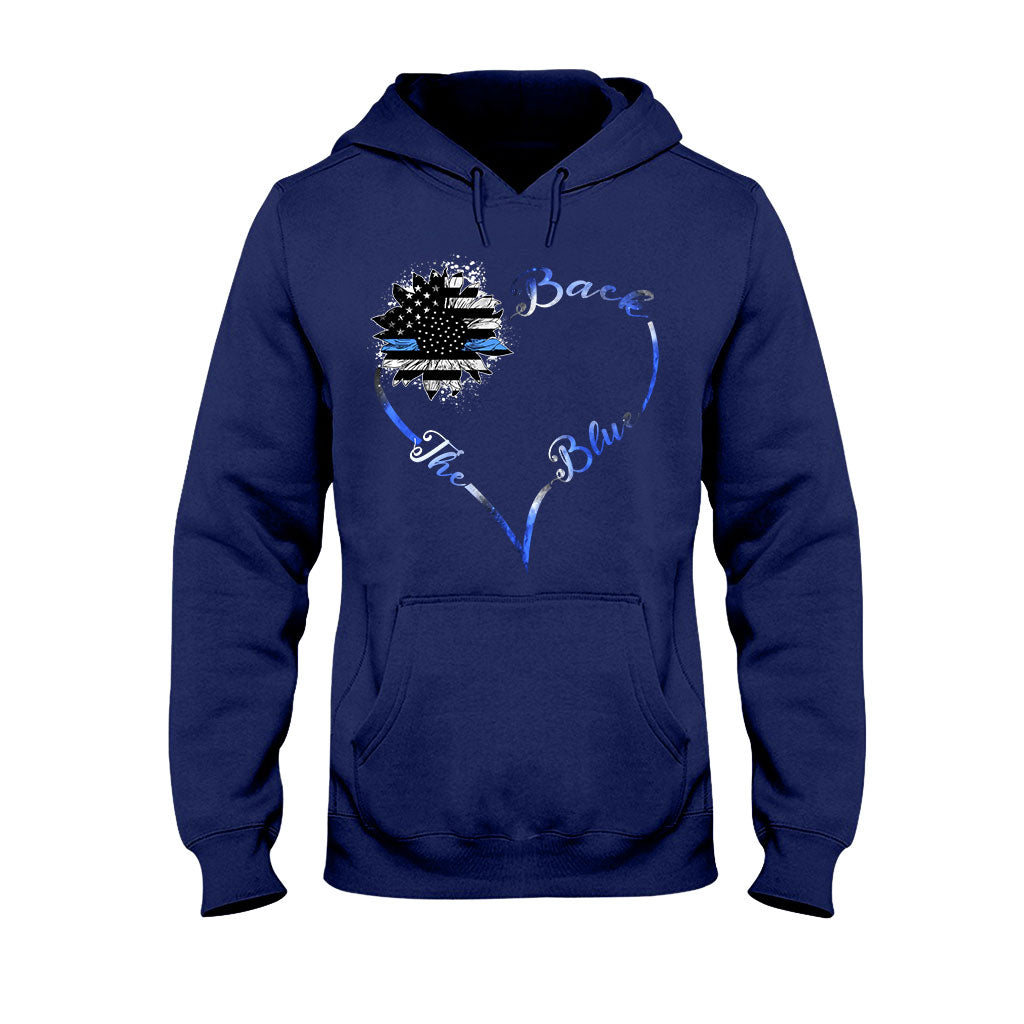 Blue Line – Polizeibeamten-T-Shirt und Hoodie 062021