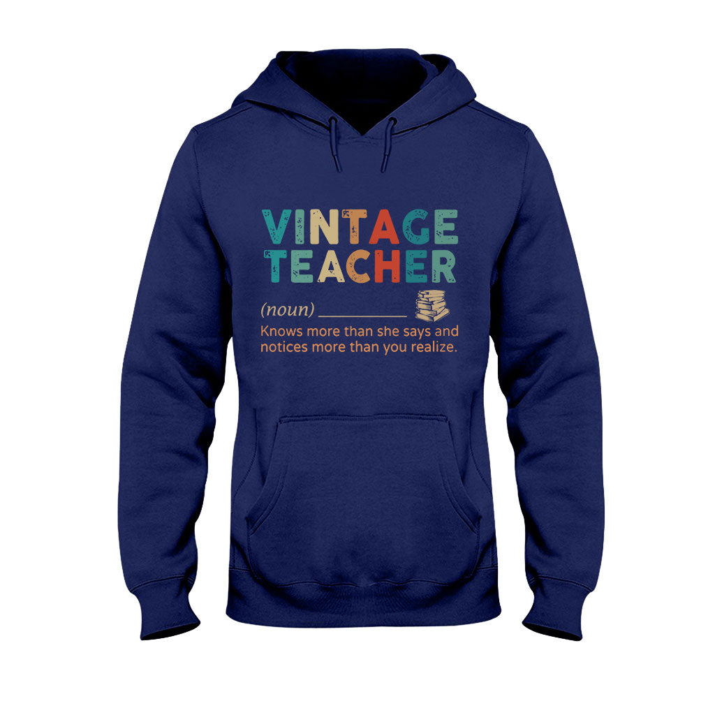 Vintage Lehrer-T-Shirt und Hoodie 062021