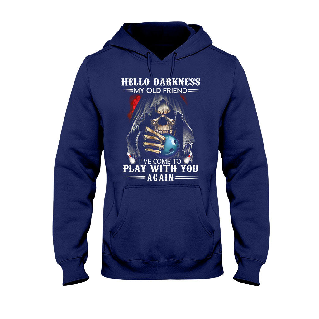 Hello Darkness – Bowling-T-Shirt und Hoodie 062021