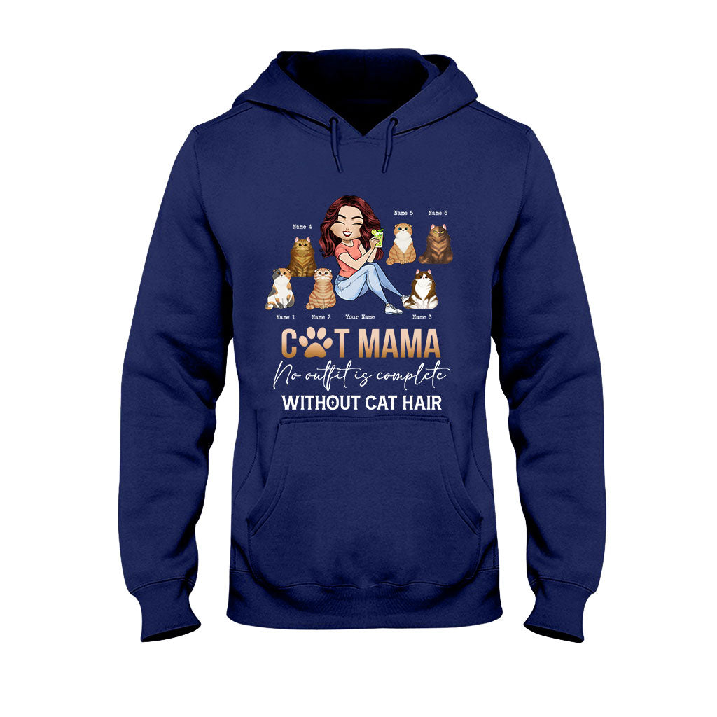 Katzenmama – Personalisiertes T-Shirt und Hoodie
