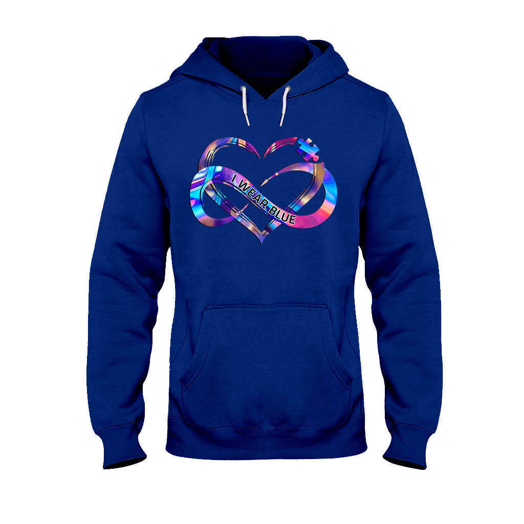 Ich trage Blau – Personalisiertes T-Shirt und Hoodie zur Sensibilisierung für Autismus
