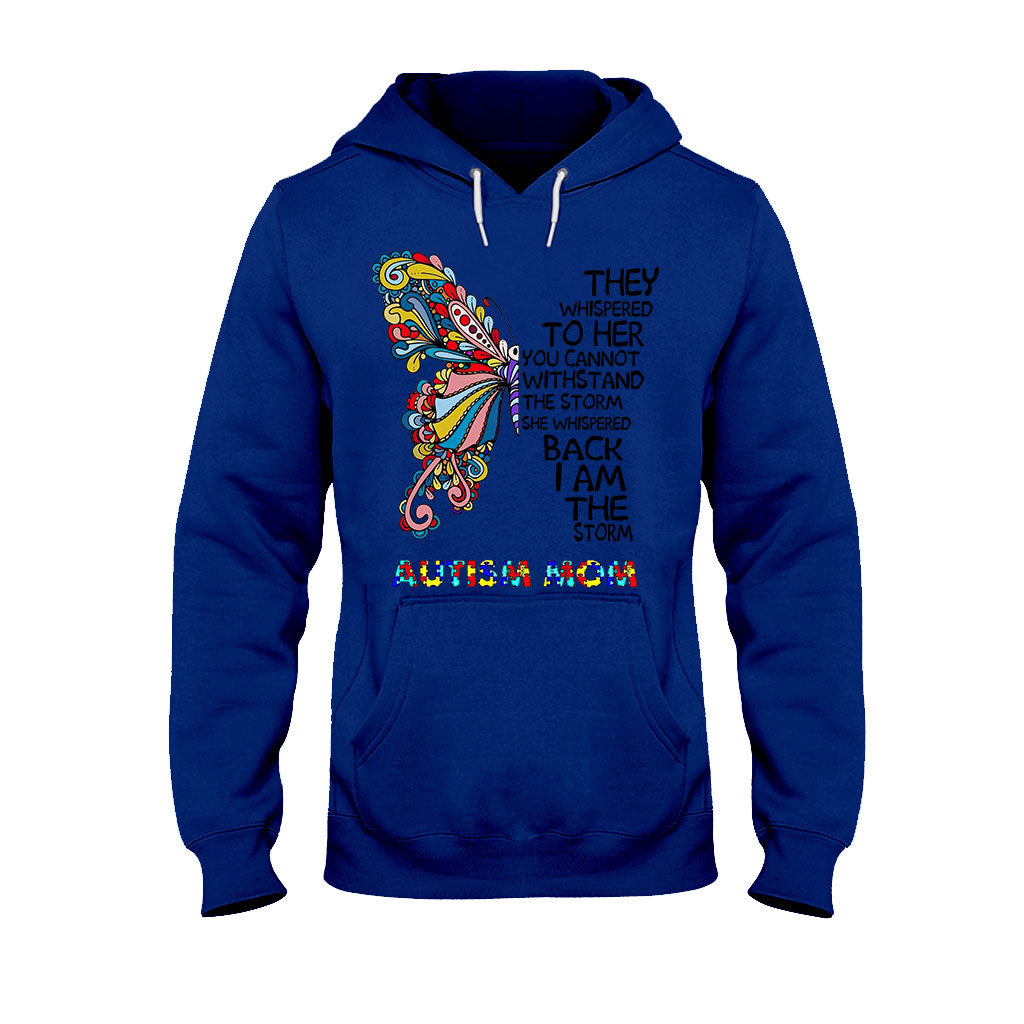 Sie flüsterten ihr zu – T-Shirt und Hoodie zur Sensibilisierung für Autismus 062021