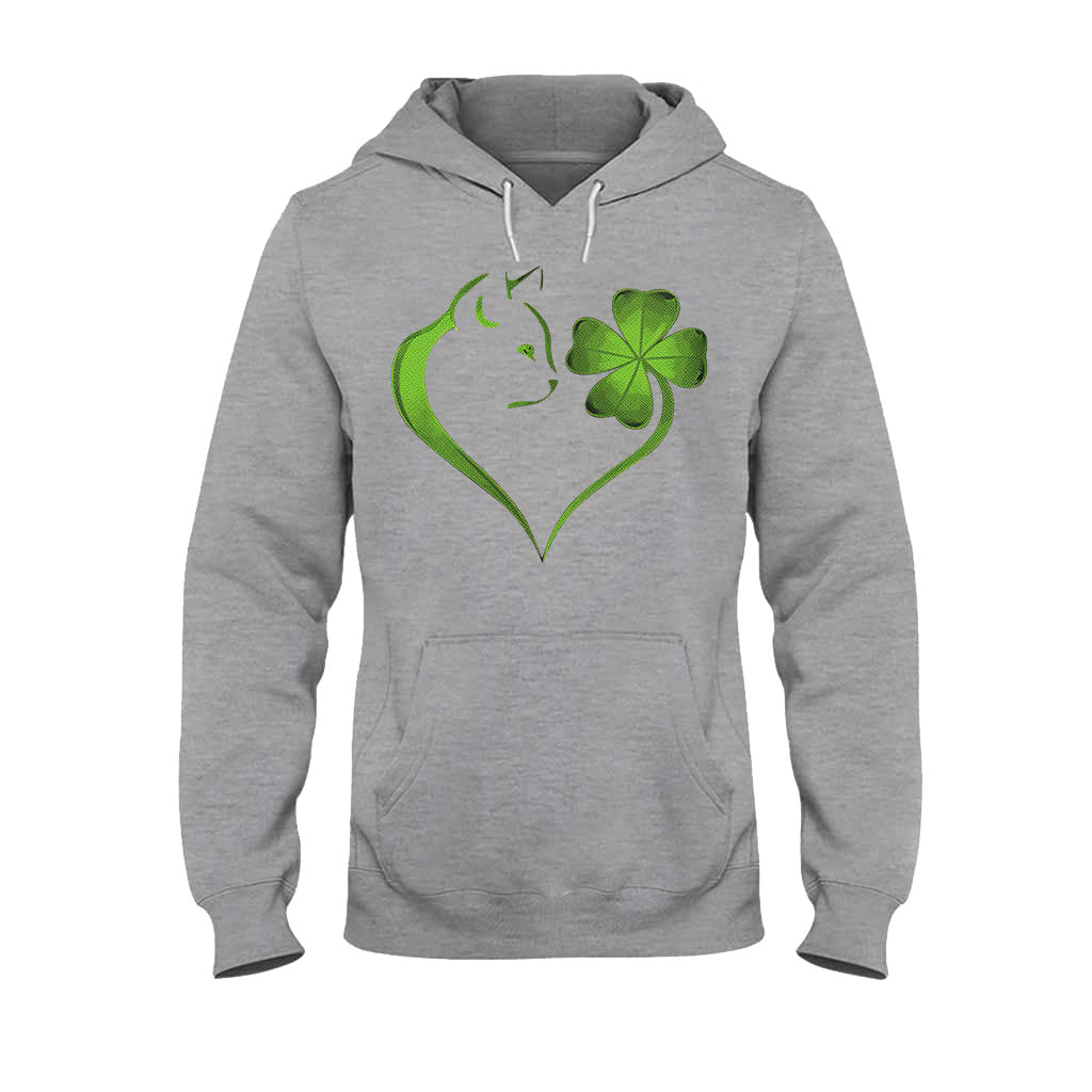 Cat Heart Irish - T-Shirt und Hoodie 0119