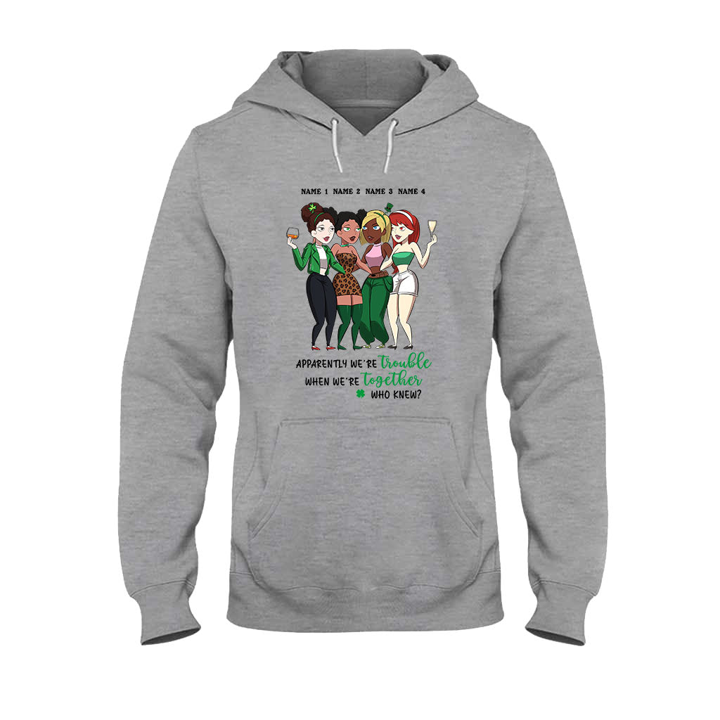 Shenanigans Coordinators - Personalized St. Patrick‘s Day Bestie T-shirt and Hoodie