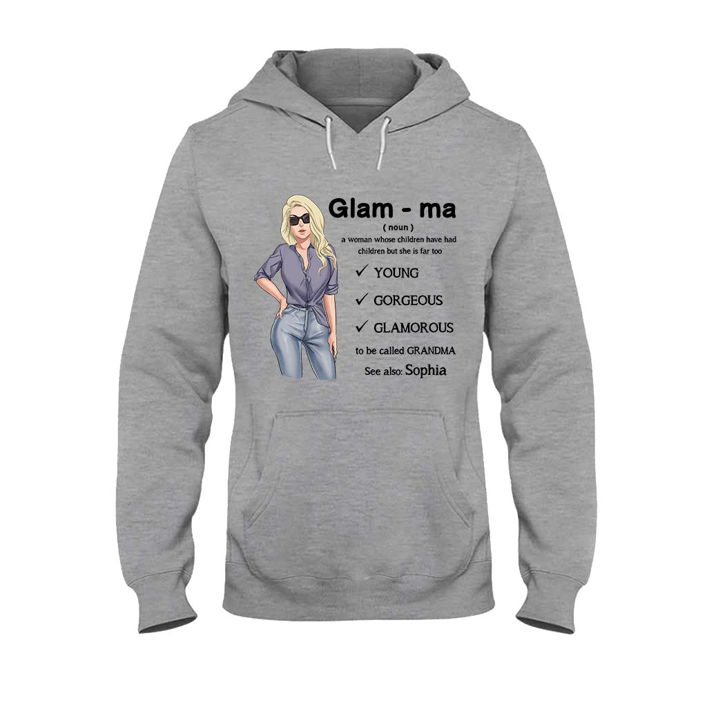 Glamma – Personalisiertes Oma-T-Shirt und Hoodie