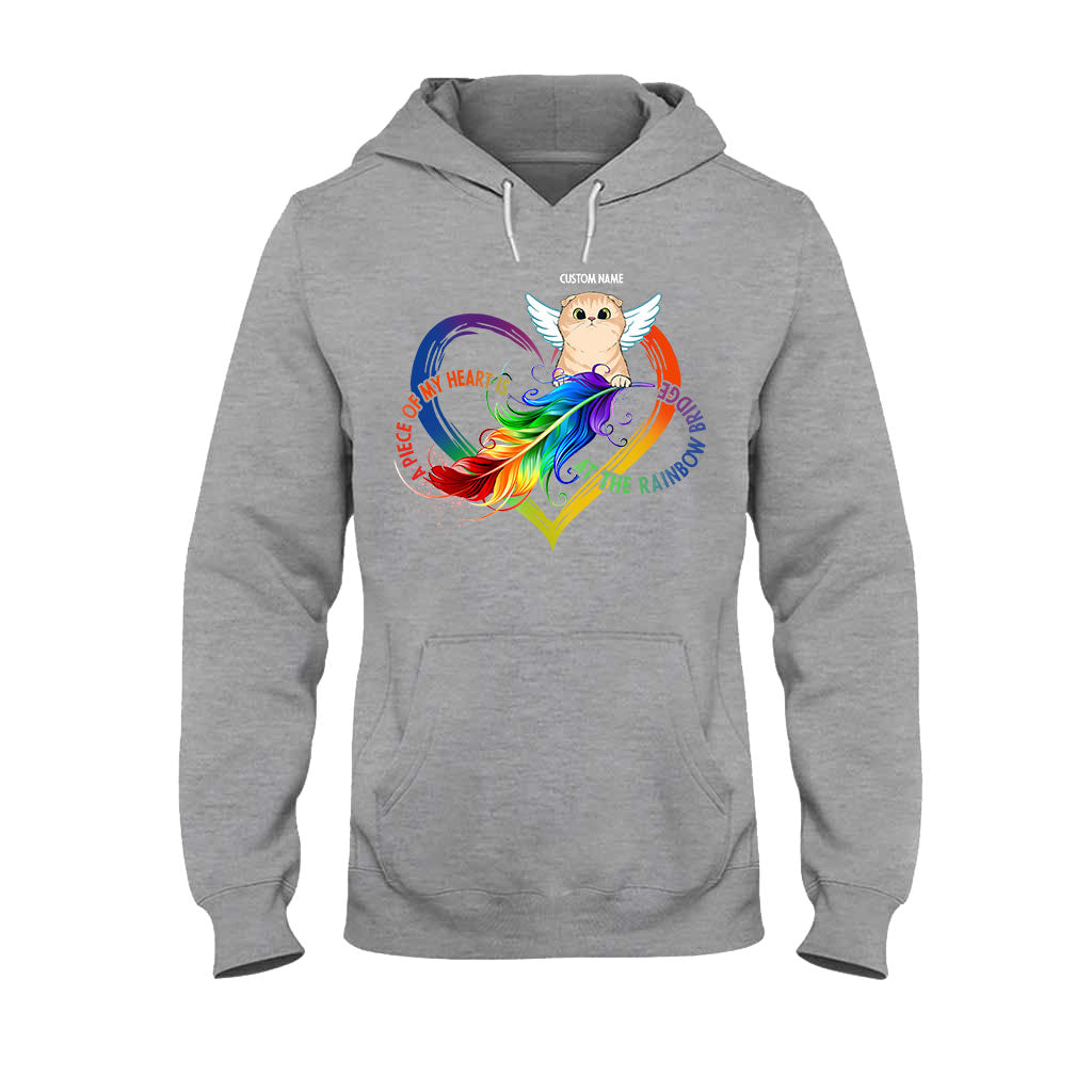 Ein Stück meines Herzens – Personalisiertes Katzen-T-Shirt und Hoodie