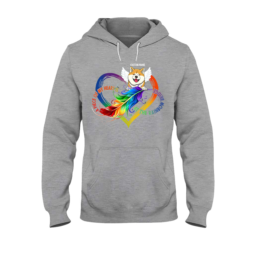 Ein Stück meines Herzens – Personalisiertes Hunde-T-Shirt und Hoodie