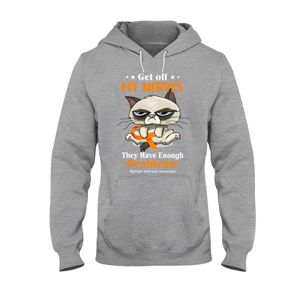 Lass mich in Ruhe – T-Shirt und Hoodie zur Aufklärung über Multiple Sklerose 092021