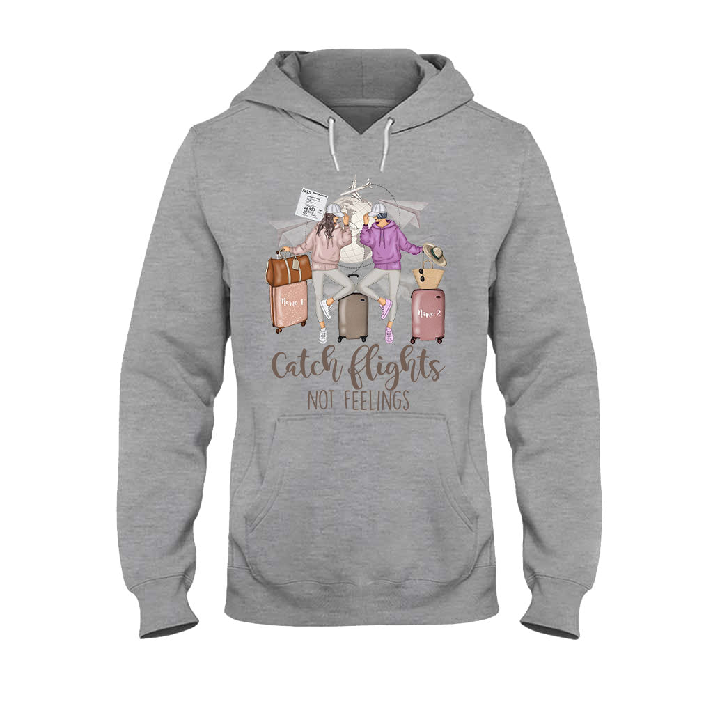 Reiselust statt Gefühle – Personalisiertes Reise-T-Shirt und Hoodie