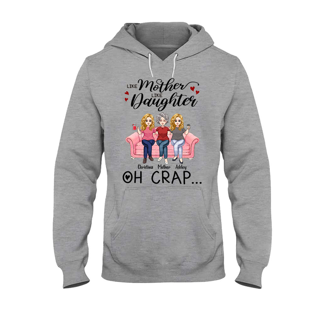 Like Mother Like Daughter - Personalized Mother's Day Mother T-shirt and Hoodie