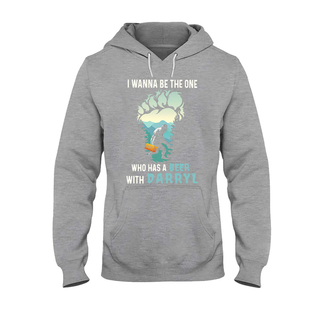 Ich will derjenige sein, der mit Bigfoot ein Bier trinkt – Camping-T-Shirt und Hoodie 112021