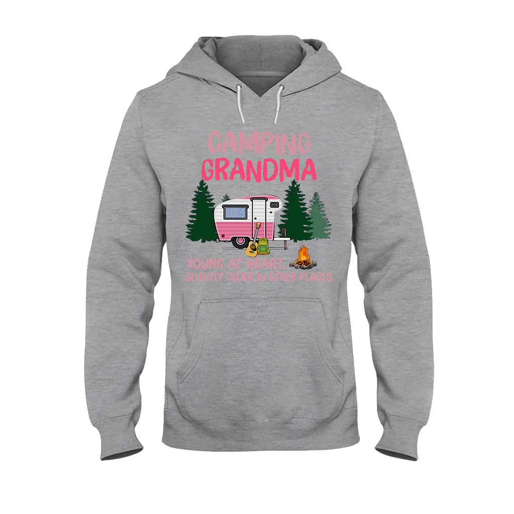 Camping Grandma - T-shirt and Hoodie 112021