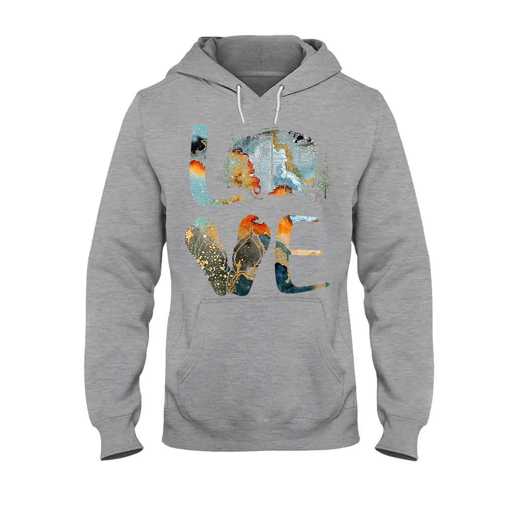 Liebe – Camping-T-Shirt und Hoodie 112021