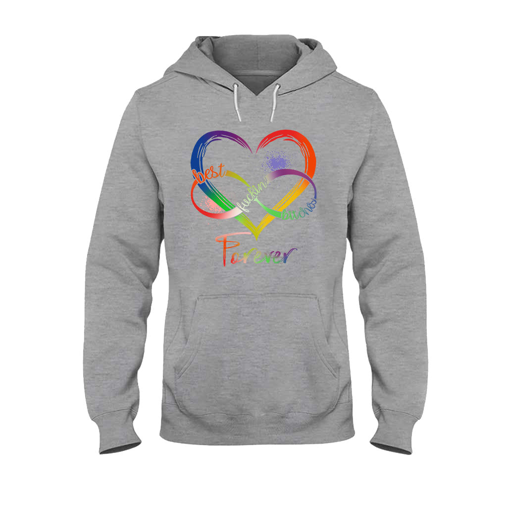Die besten Freundinnen – Personalisiertes Bestie-T-Shirt und Hoodie