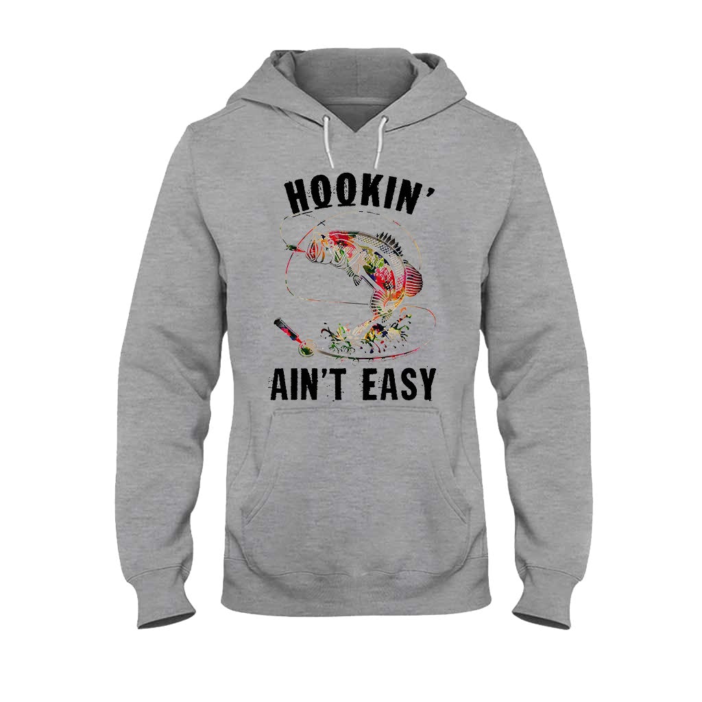 Angeln ist nicht einfach – T-Shirt und Hoodie zum Thema Angeln 1121