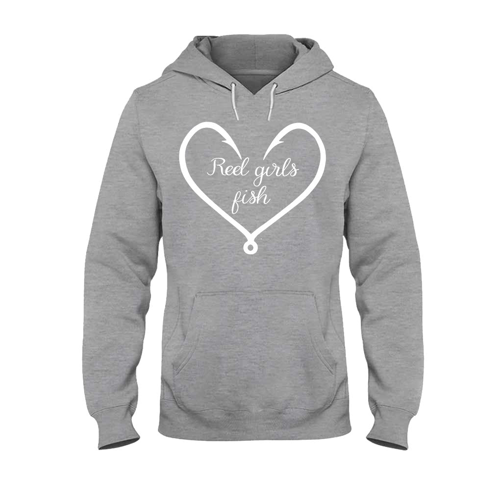 Reel Girl Fish - T-shirt and Hoodie 112021