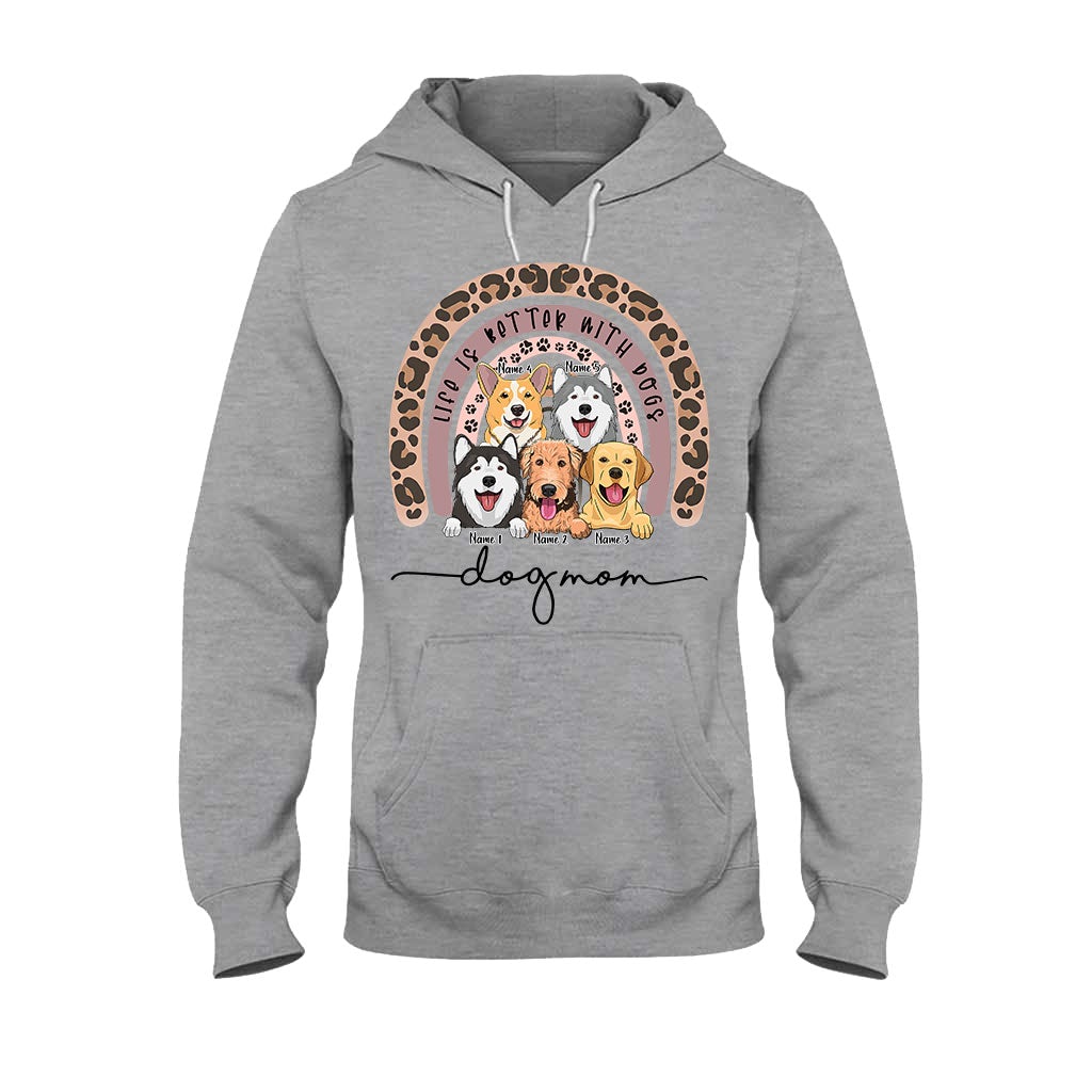 Hundemama – Personalisiertes Hunde-T-Shirt und Hoodie