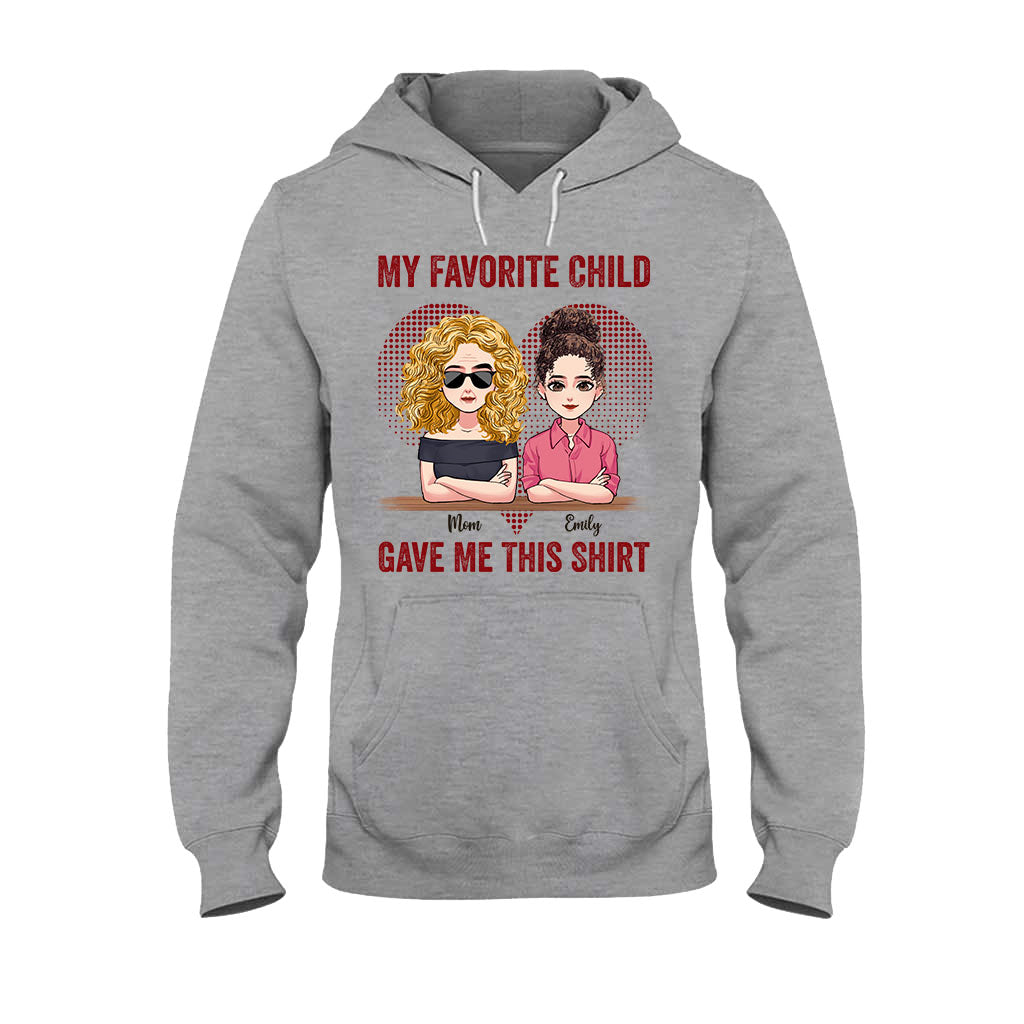 Dieses Shirt hat mir mein Lieblingskind geschenkt – personalisiertes Muttertags-T-Shirt und Hoodie