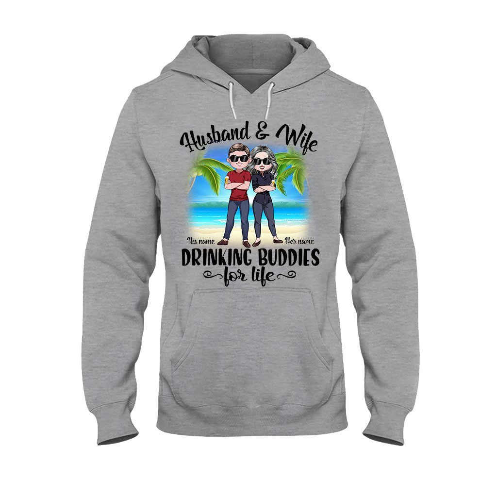 Husband And Wife - Personalized Couple T-shirt and Hoodie