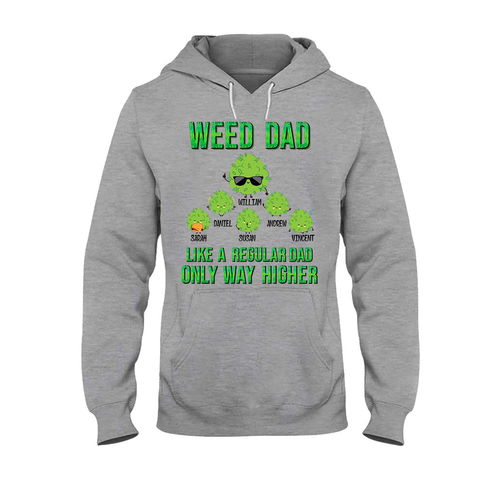 High Dad – Personalisiertes Weed-T-Shirt und Hoodie