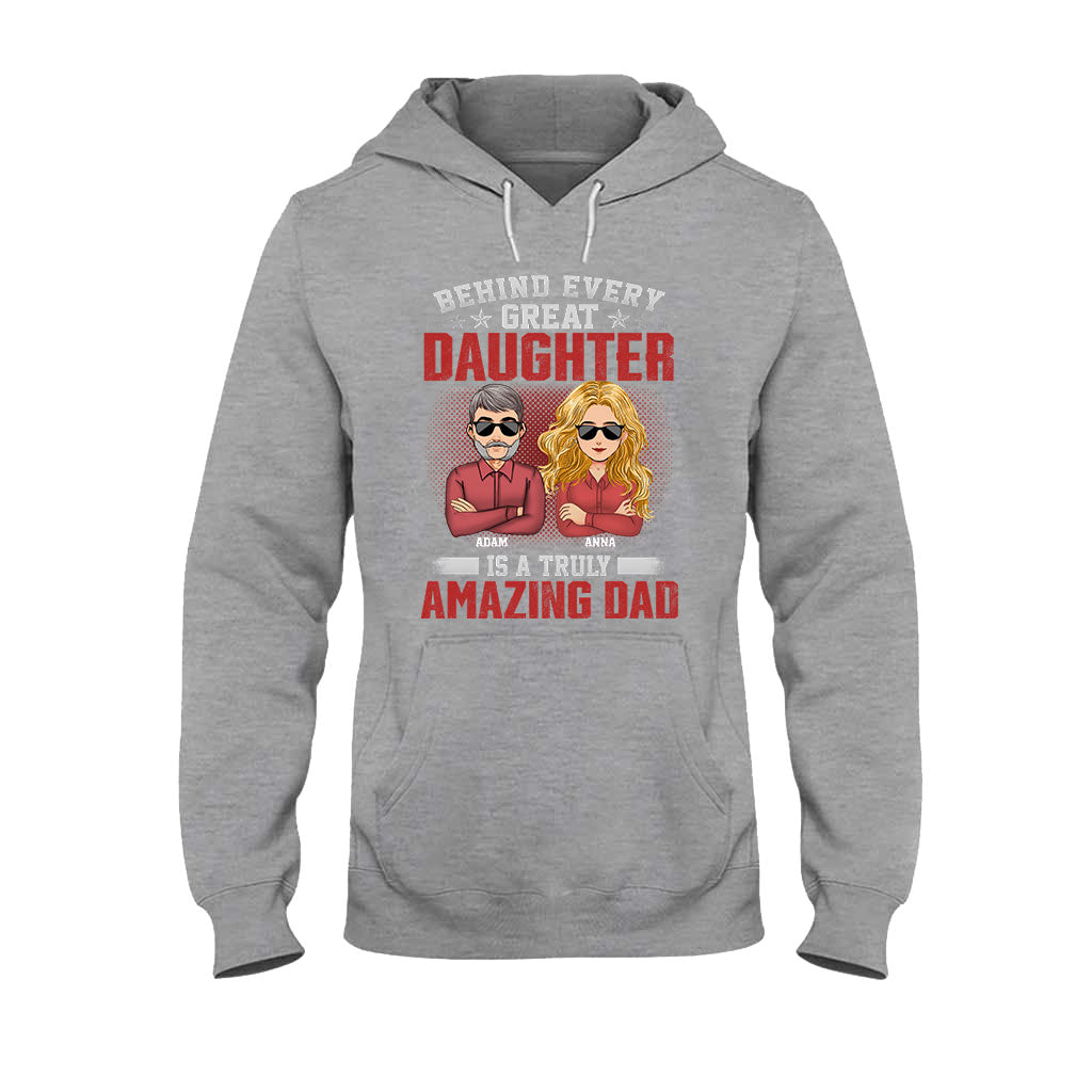 Ein wirklich großartiger Papa – Personalisiertes Vatertags-T-Shirt und Hoodie