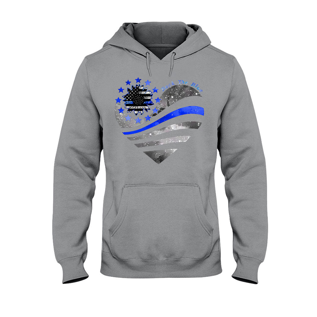 Blue Line – Polizeibeamten-T-Shirt und Hoodie 062021