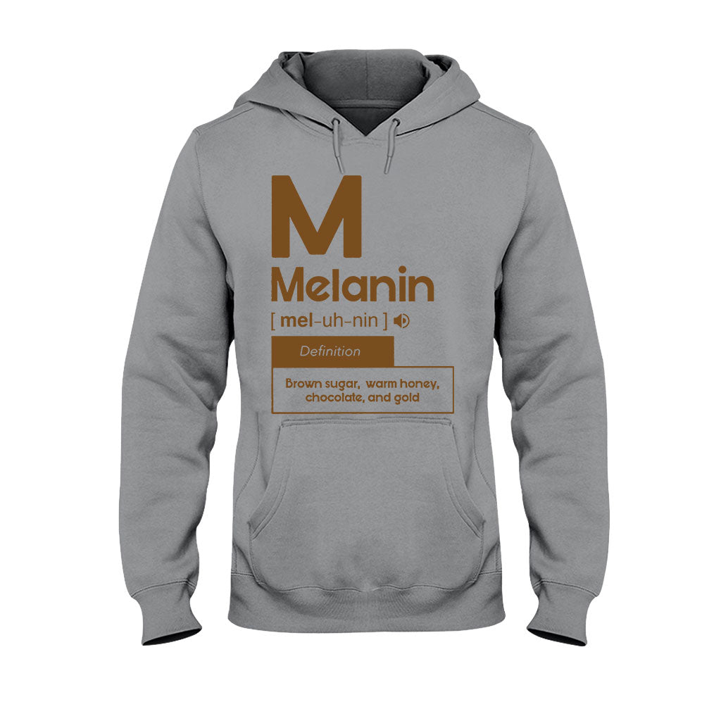 Melanin – T-Shirt und Hoodie für Afroamerikaner 062021