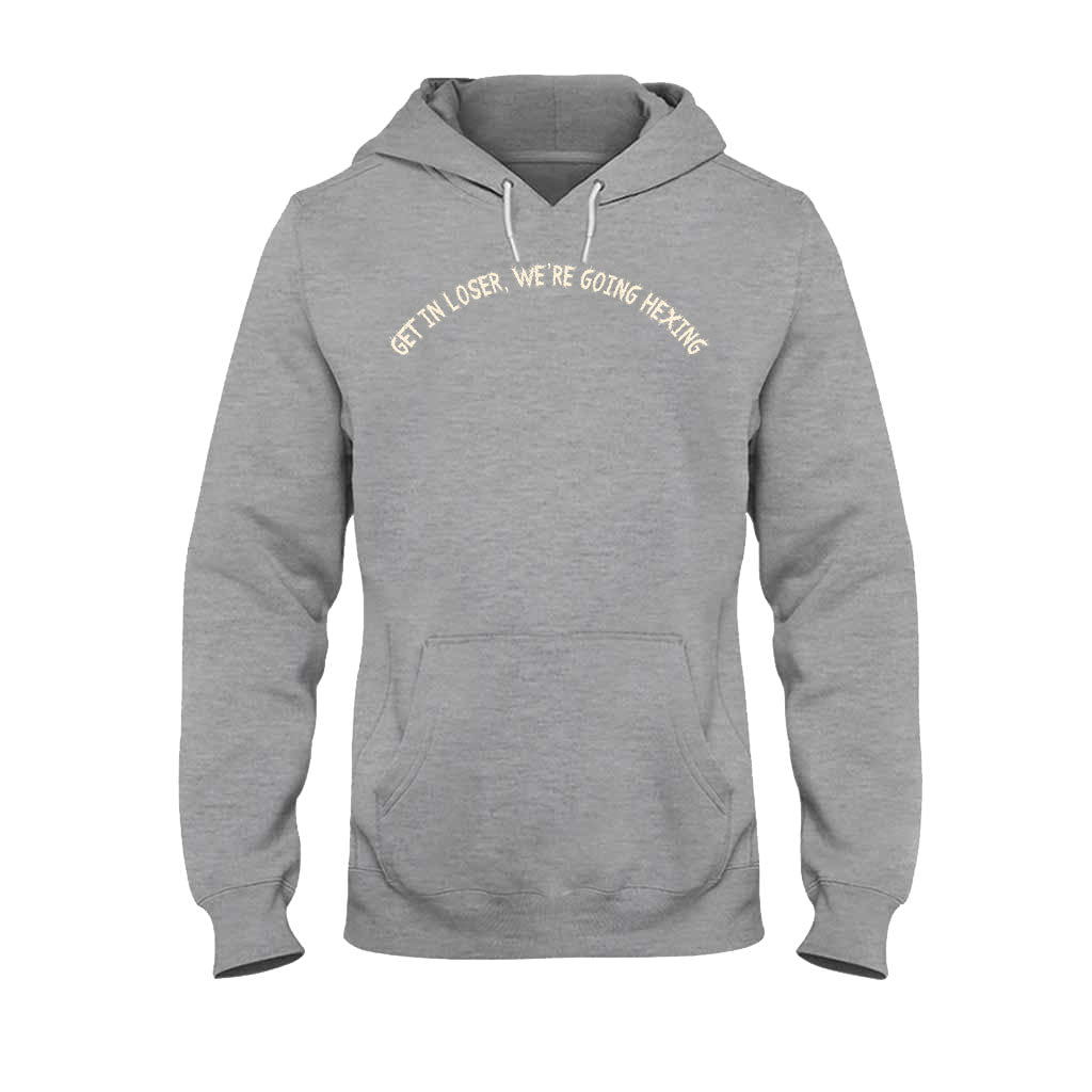 Steig ein, Verlierer! Wir verhexen die Hexe! - Personalisiertes Halloween-T-Shirt und Hoodie