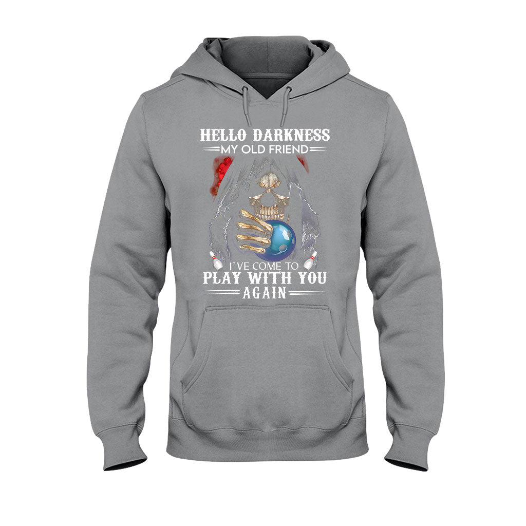 Hello Darkness – Bowling-T-Shirt und Hoodie 062021
