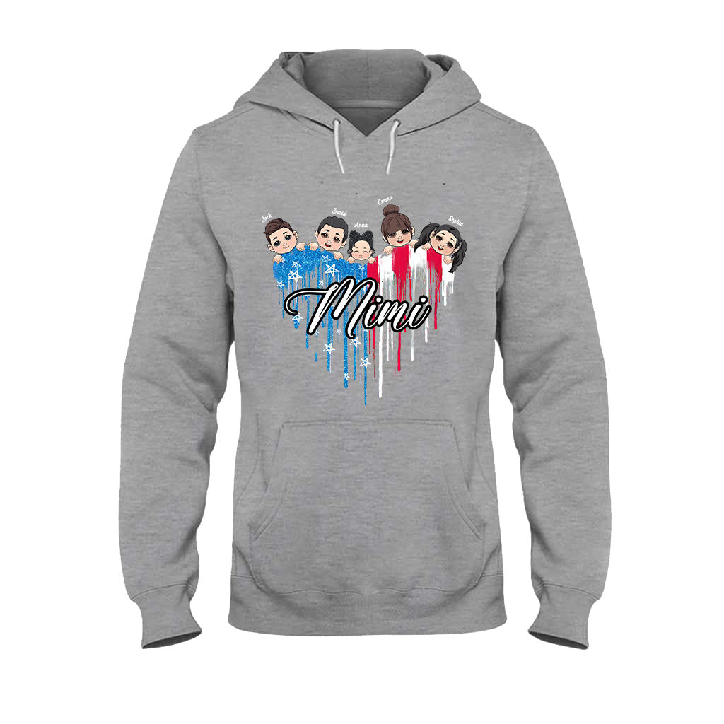 Die beste Oma der Welt – Geschenk für Oma, Mama, Papa, Opa, Tante, Onkel – Personalisiertes T-Shirt und Hoodie