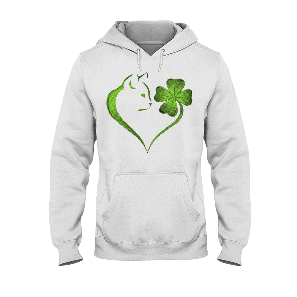 Cat Heart Irish - T-Shirt und Hoodie 0119