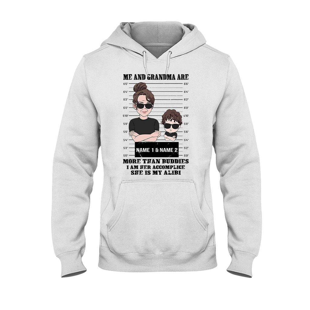 Accomplice And Alibi - Personalized Mother's day Grandma T-shirt and Hoodie