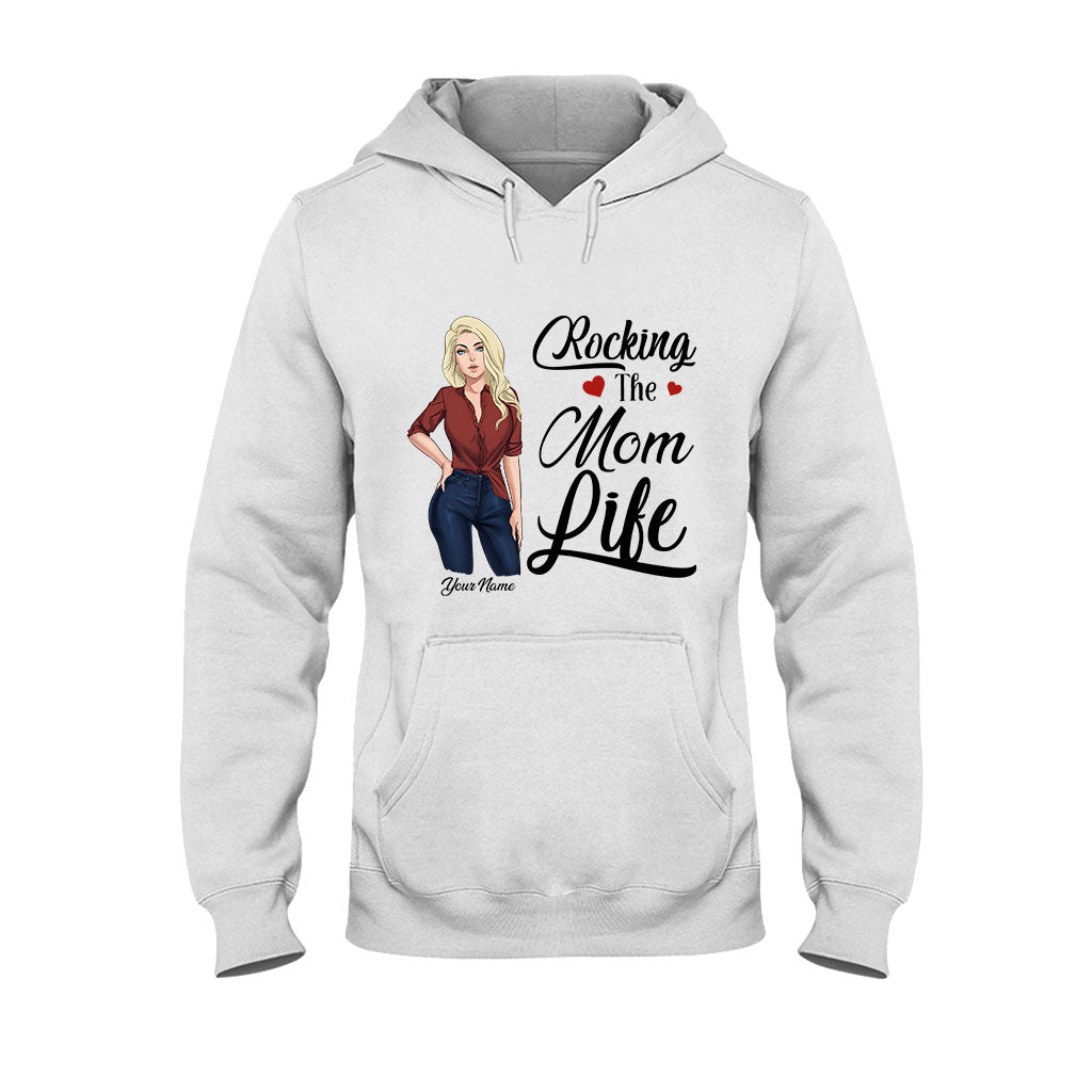 Rocking The Mom Life - Personalized T-shirt and Hoodie