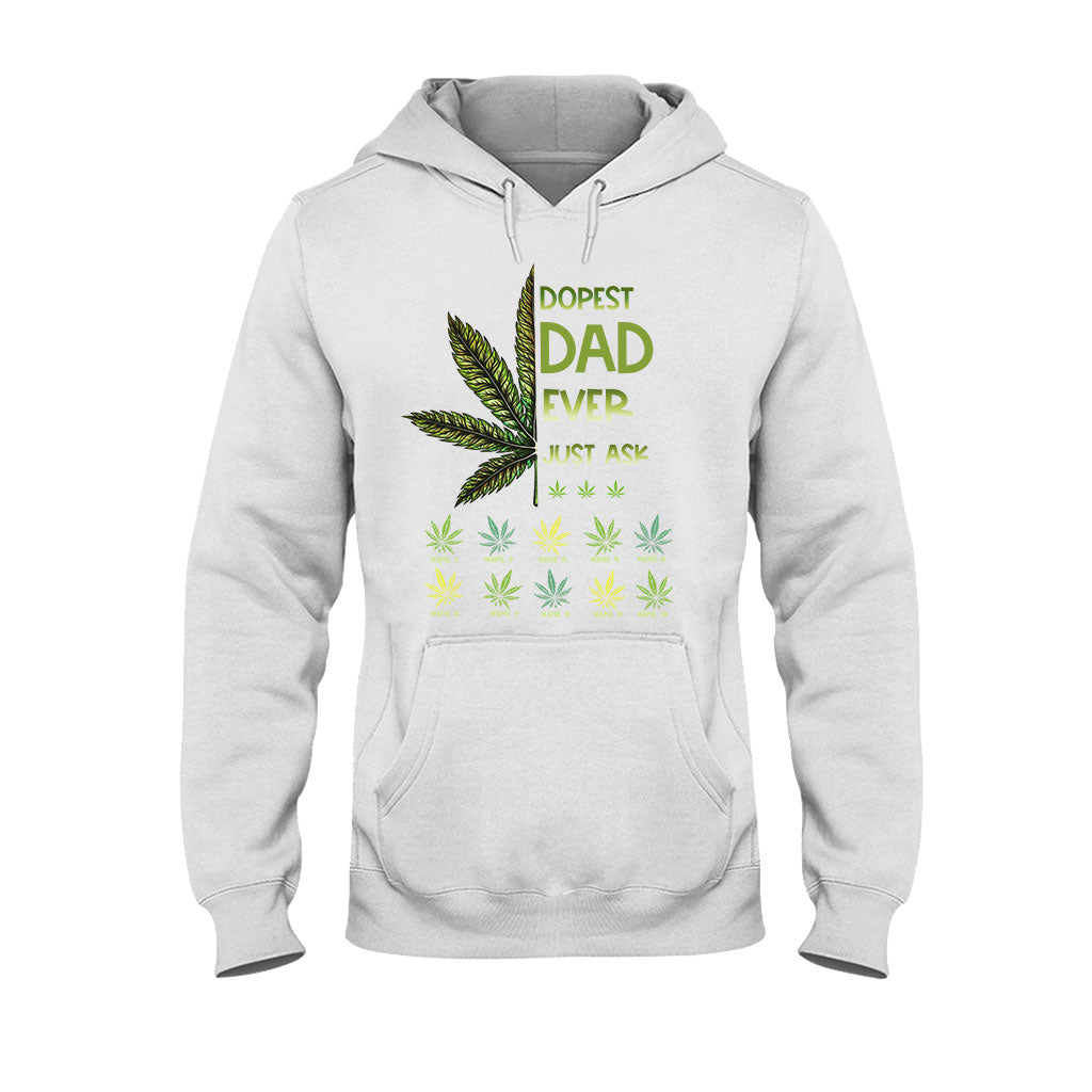 Der coolste Papa aller Zeiten – Geschenk für Papa, Oma, Opa, Mama, Onkel, Tante, Bruder, Schwester – Personalisiertes T-Shirt und Hoodie