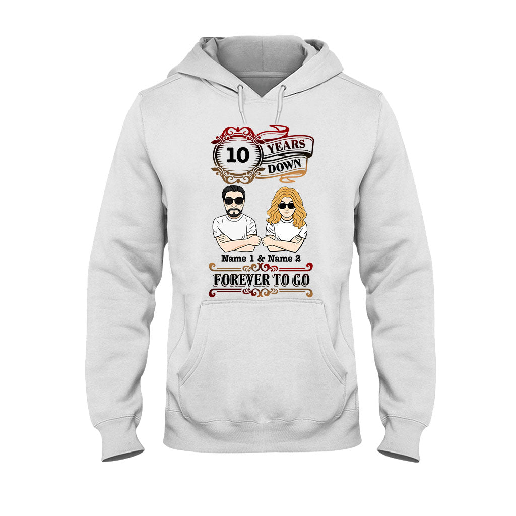 Forever To Go - Personalized Couple T-shirt and Hoodie