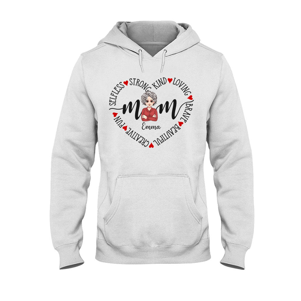 Mama – Personalisiertes Muttertags-T-Shirt und Hoodie