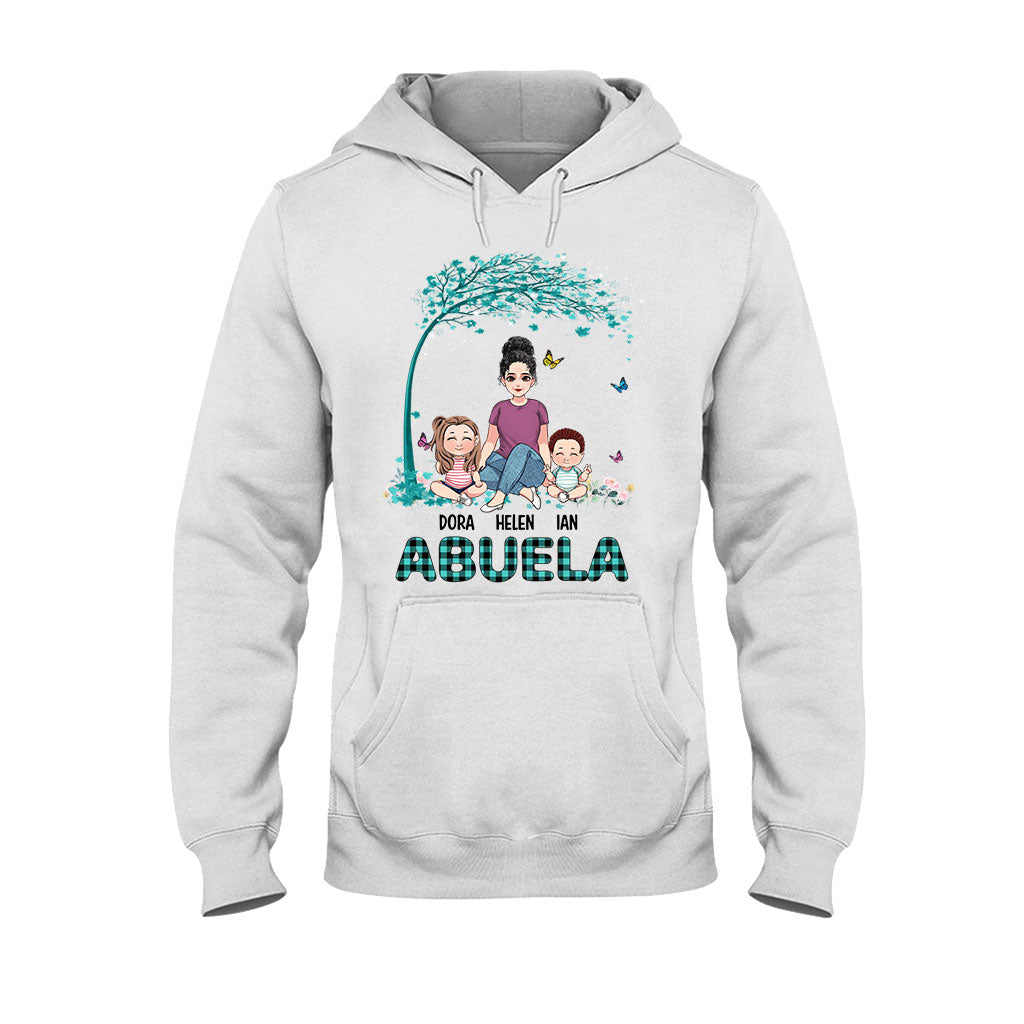 Oma-Leben – Personalisiertes Muttertags-T-Shirt und Hoodie für Omas