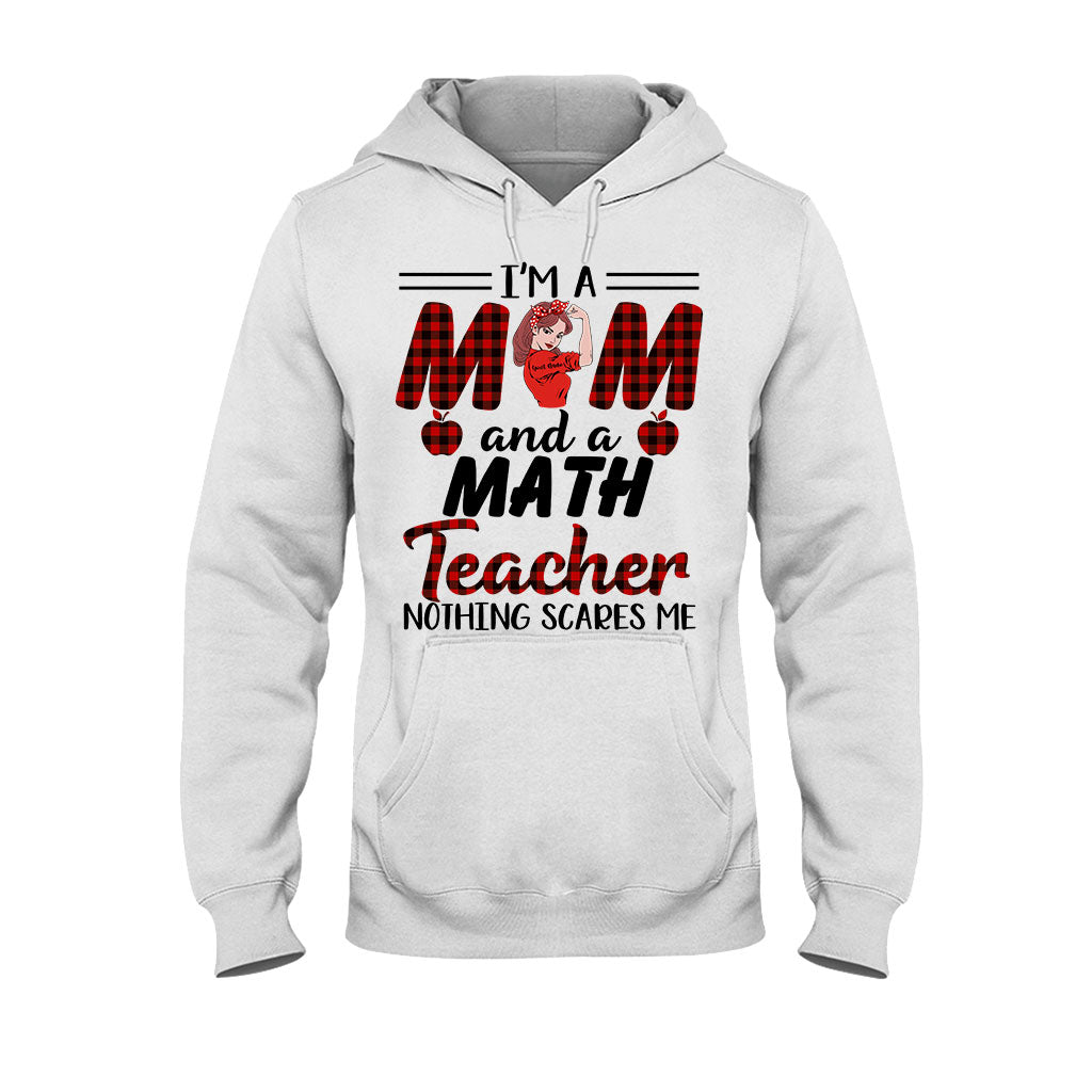 Ich bin Mutter und Lehrerin – personalisiertes T-Shirt und Hoodie
